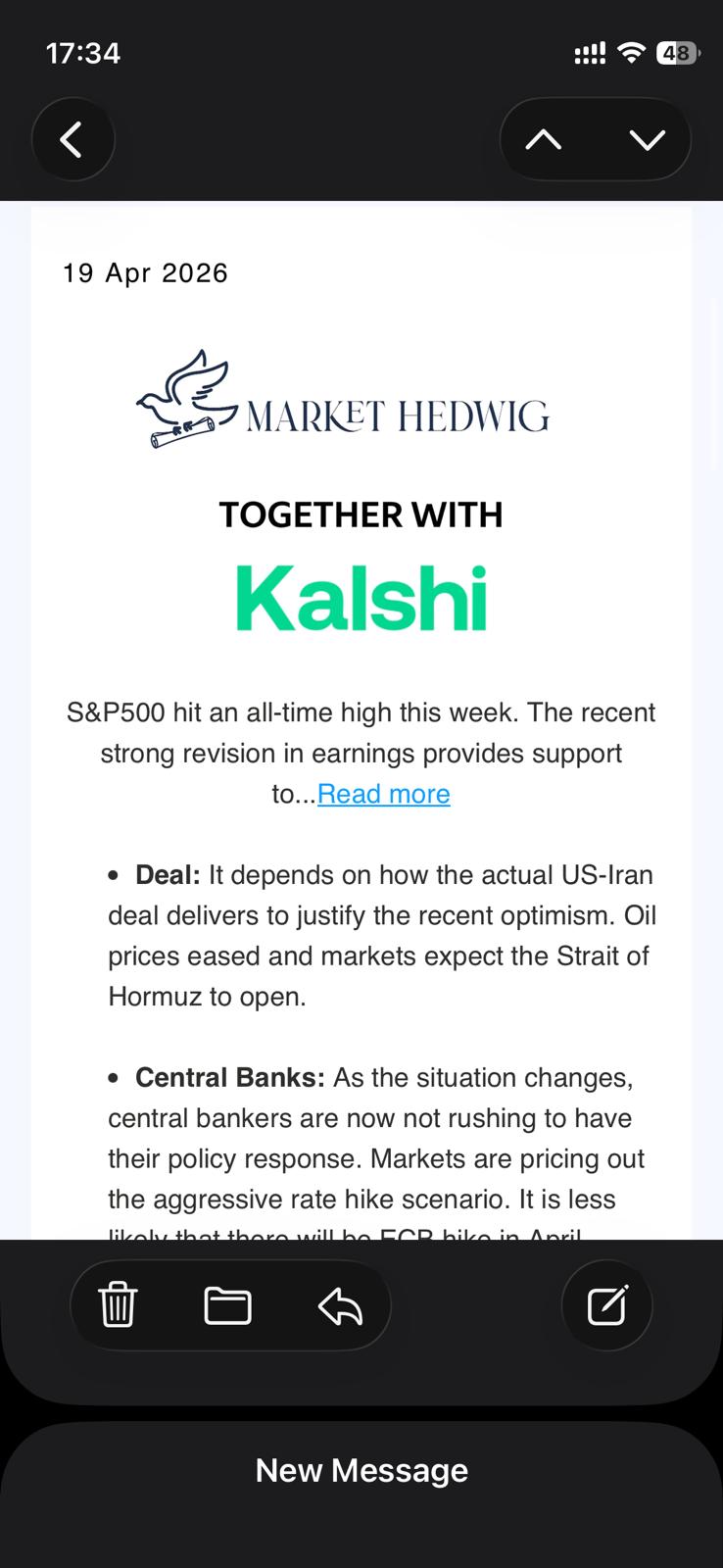 Market Hedwig newsletter